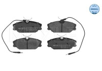 Brake Pad Set, disc brake MEYLE-ORIGINAL Quality 025 213 8818/W