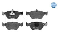Brake Pad Set, disc brake MEYLE-ORIGINAL Quality 025 214 1117
