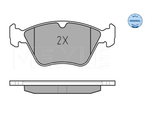 Brake Pad Set, disc brake MEYLE-ORIGINAL Quality 025 214 1117, Image 3