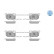 Brake Pad Set, disc brake MEYLE-ORIGINAL Quality 025 214 1418/W, Thumbnail 2