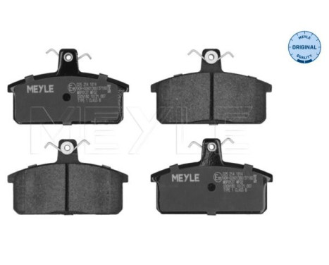 Brake Pad Set, disc brake MEYLE-ORIGINAL Quality 025 214 1814, Image 2