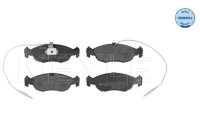 Brake Pad Set, disc brake MEYLE-ORIGINAL Quality 025 214 3017/W