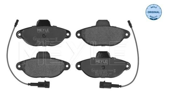 Brake Pad Set, disc brake MEYLE-ORIGINAL Quality 025 214 3616, Image 2