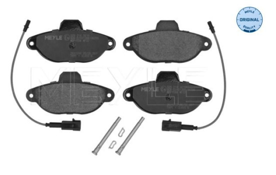 Brake Pad Set, disc brake MEYLE-ORIGINAL Quality 025 214 3616, Image 2