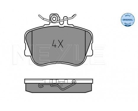 Brake Pad Set, disc brake MEYLE-ORIGINAL Quality 025 214 3920