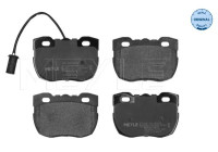 Brake Pad Set, disc brake MEYLE-ORIGINAL Quality 025 214 5918/W