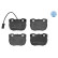 Brake Pad Set, disc brake MEYLE-ORIGINAL Quality 025 214 5918/W, Thumbnail 2