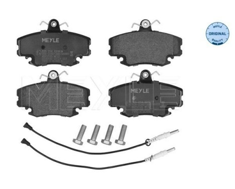 Brake Pad Set, disc brake MEYLE-ORIGINAL Quality 025 214 6318/W, Image 2