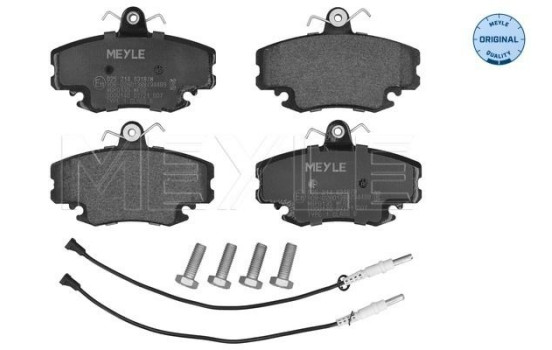 Brake Pad Set, disc brake MEYLE-ORIGINAL Quality 025 214 6318/W, Image 2