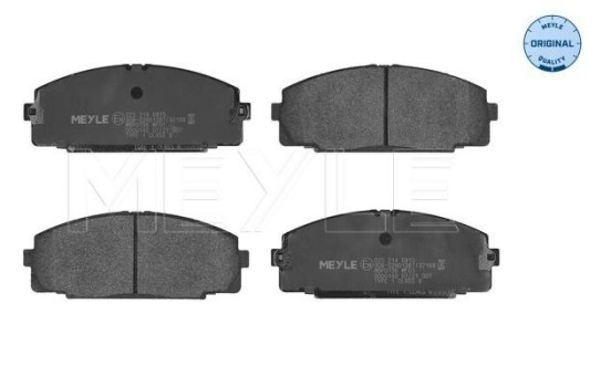 Brake Pad Set, disc brake MEYLE-ORIGINAL Quality 025 214 6815, Image 2