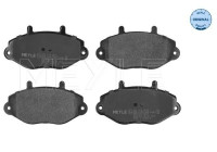 Brake Pad Set, disc brake MEYLE-ORIGINAL Quality 025 214 6918