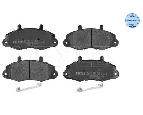 Brake Pad Set, disc brake MEYLE-ORIGINAL Quality 025 214 7018, Image 2