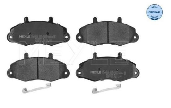 Brake Pad Set, disc brake MEYLE-ORIGINAL Quality 025 214 7018, Image 2