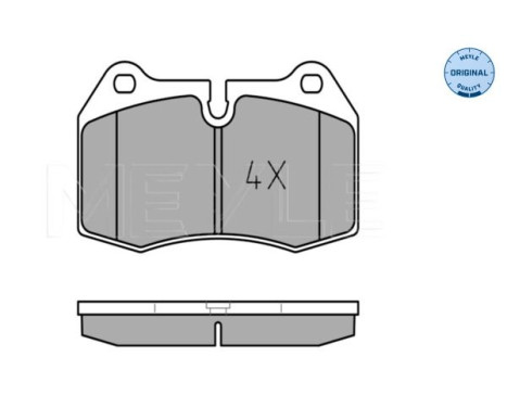 Brake Pad Set, disc brake MEYLE-ORIGINAL Quality 025 214 7118, Image 2