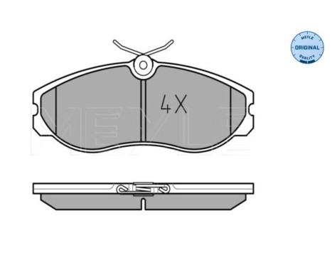 Brake Pad Set, disc brake MEYLE-ORIGINAL Quality 025 214 8115, Image 2