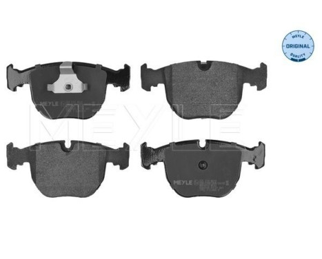 Brake Pad Set, disc brake MEYLE-ORIGINAL Quality 025 214 8619, Image 3