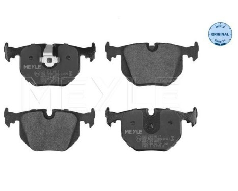Brake Pad Set, disc brake MEYLE-ORIGINAL Quality 025 214 8717, Image 3
