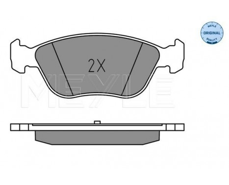 Brake Pad Set, disc brake MEYLE-ORIGINAL Quality 025 214 9219, Image 2