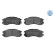 Brake Pad Set, disc brake MEYLE-ORIGINAL Quality 025 214 9517/W, Thumbnail 3