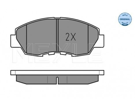 Brake Pad Set, disc brake MEYLE-ORIGINAL Quality 025 214 9918/W, Image 2