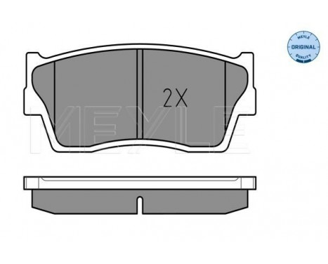 Brake Pad Set, disc brake MEYLE-ORIGINAL Quality 025 215 0014/W, Image 2