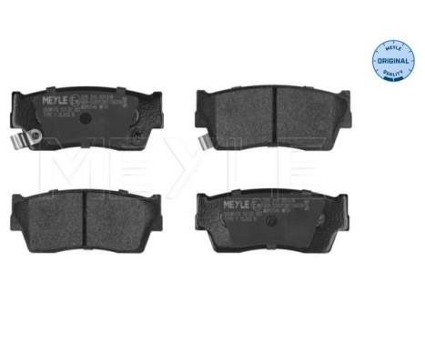 Brake Pad Set, disc brake MEYLE-ORIGINAL Quality 025 215 0014/W, Image 3