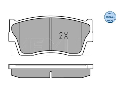 Brake Pad Set, disc brake MEYLE-ORIGINAL Quality 025 215 0014/W, Image 3