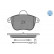 Brake Pad Set, disc brake MEYLE-ORIGINAL Quality 025 215 0417/W