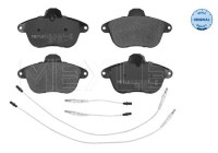 Brake Pad Set, disc brake MEYLE-ORIGINAL Quality 025 215 0417/W
