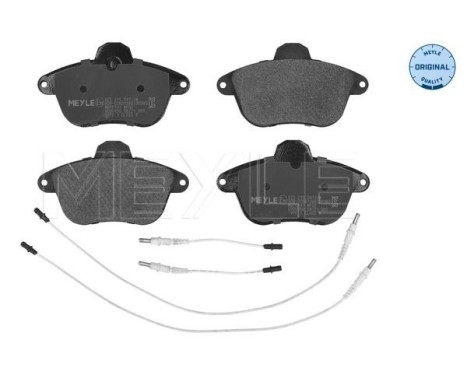 Brake Pad Set, disc brake MEYLE-ORIGINAL Quality 025 215 0417/W, Image 3