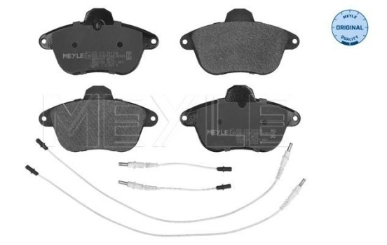 Brake Pad Set, disc brake MEYLE-ORIGINAL Quality 025 215 0417/W