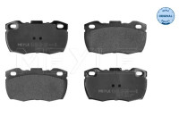 Brake Pad Set, disc brake MEYLE-ORIGINAL Quality 025 215 1918