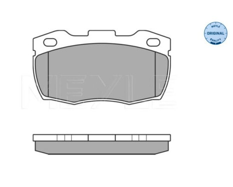 Brake Pad Set, disc brake MEYLE-ORIGINAL Quality 025 215 1918, Image 2