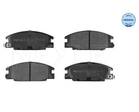 Brake Pad Set, disc brake MEYLE-ORIGINAL Quality 025 215 4316/W, Image 2