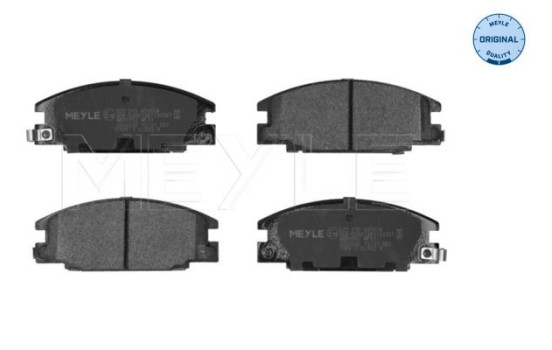 Brake Pad Set, disc brake MEYLE-ORIGINAL Quality 025 215 4316/W