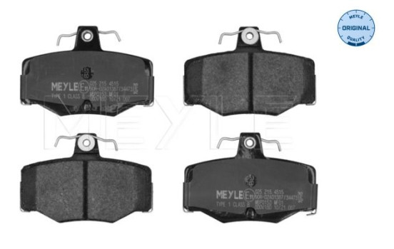Brake Pad Set, disc brake MEYLE-ORIGINAL Quality 025 215 4515, Image 2