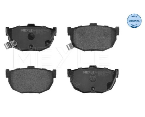 Brake Pad Set, disc brake MEYLE-ORIGINAL Quality 025 215 5314/W, Image 4