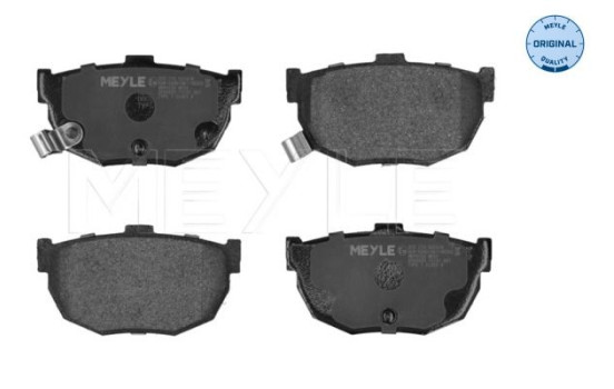 Brake Pad Set, disc brake MEYLE-ORIGINAL Quality 025 215 5314/W