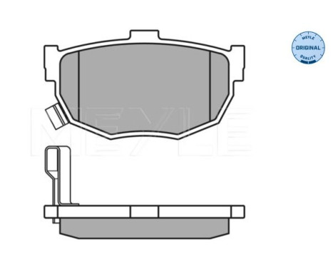 Brake Pad Set, disc brake MEYLE-ORIGINAL Quality 025 215 5314/W, Image 3