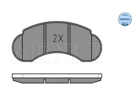 Brake Pad Set, disc brake MEYLE-ORIGINAL Quality 025 215 7314, Image 2