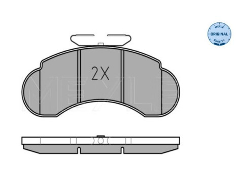 Brake Pad Set, disc brake MEYLE-ORIGINAL Quality 025 215 7314, Image 2