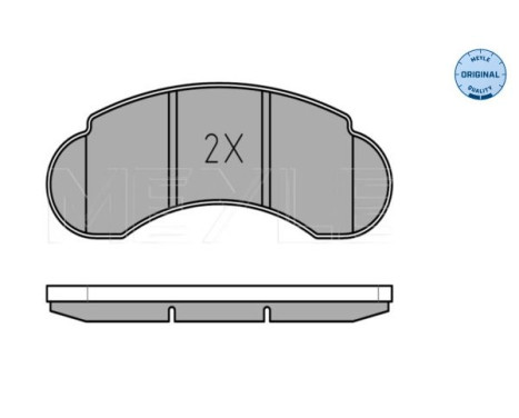 Brake Pad Set, disc brake MEYLE-ORIGINAL Quality 025 215 7314, Image 3