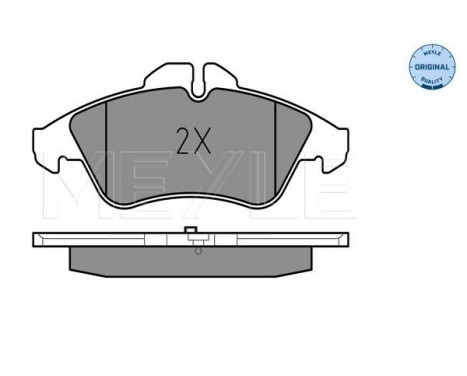 Brake Pad Set, disc brake MEYLE-ORIGINAL Quality 025 215 7620, Image 2