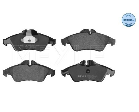 Brake Pad Set, disc brake MEYLE-ORIGINAL Quality 025 215 7620, Image 3