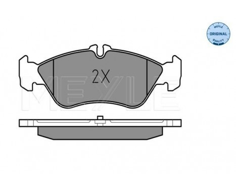 Brake Pad Set, disc brake MEYLE-ORIGINAL Quality 025 215 9218, Image 2