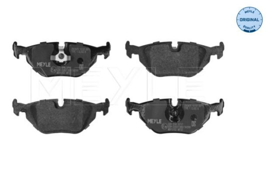 Brake Pad Set, disc brake MEYLE-ORIGINAL Quality 025 216 0717, Image 3