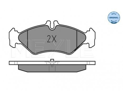 Brake Pad Set, disc brake MEYLE-ORIGINAL Quality 025 216 2117, Image 2