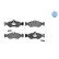 Brake Pad Set, disc brake MEYLE-ORIGINAL Quality 025 216 2117, Thumbnail 3