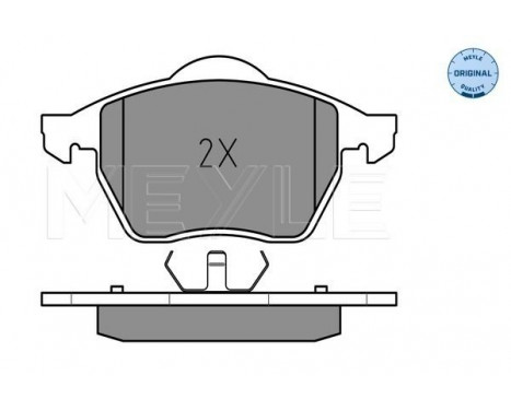 Brake Pad Set, disc brake MEYLE-ORIGINAL Quality 025 216 2419