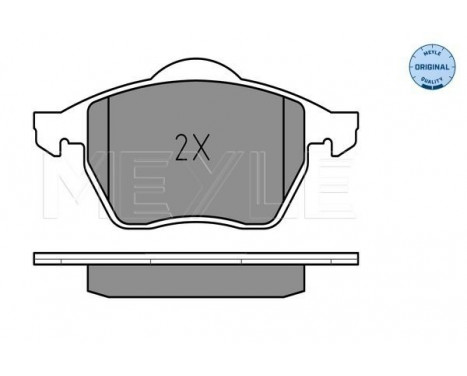 Brake Pad Set, disc brake MEYLE-ORIGINAL Quality 025 216 2419, Image 2